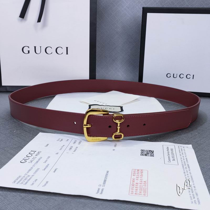 Gucci belt 30mmX90-125cm lb (30)