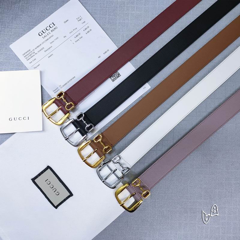 Gucci belt 30mmX90-125cm lb (32)