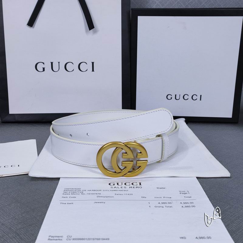 Gucci belt 30mmX90-125cm lb (9)