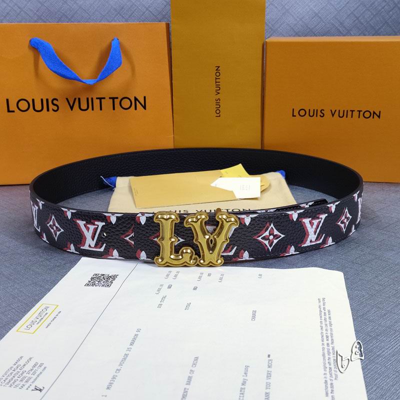 LV belt 38mmX90-125cm lb (27)