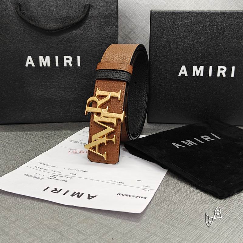 Amiri belt 38mmX90-125cm lb (11)
