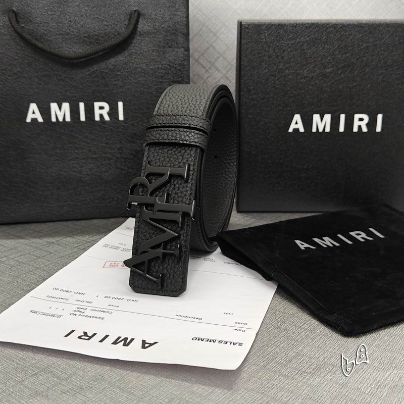 Amiri belt 38mmX90-125cm lb (14)