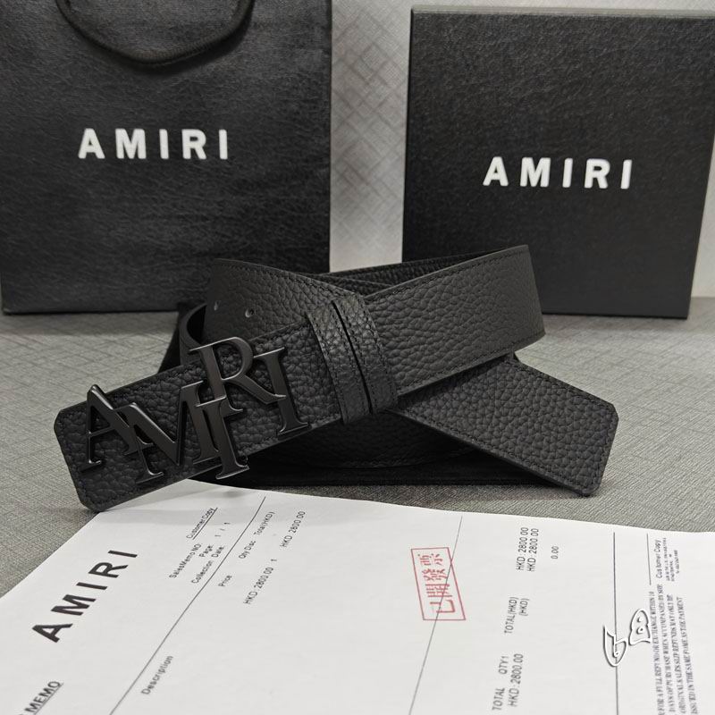 Amiri belt 38mmX90-125cm lb (15)