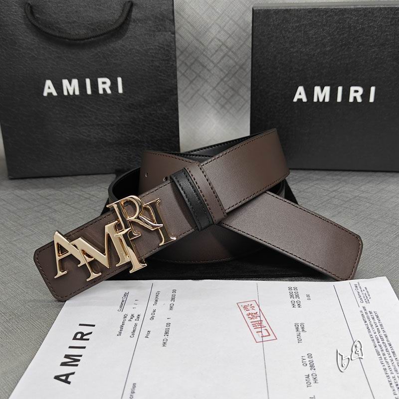 Amiri belt 38mmX90-125cm lb (20)
