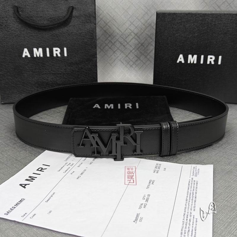 Amiri belt 38mmX90-125cm lb (21)