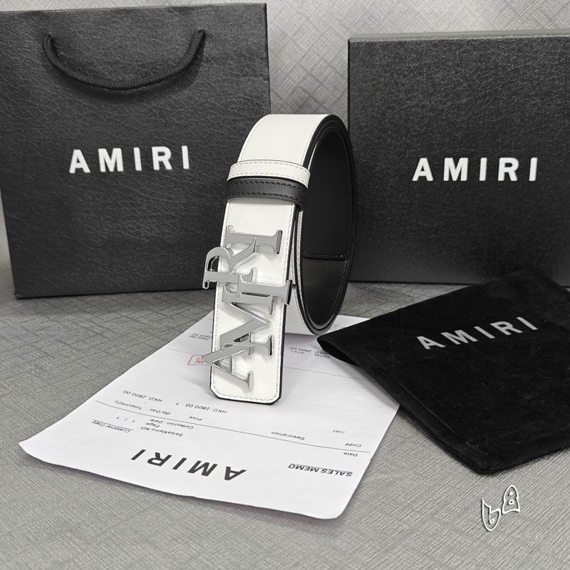 Amiri belt 38mmX90-125cm lb (25)