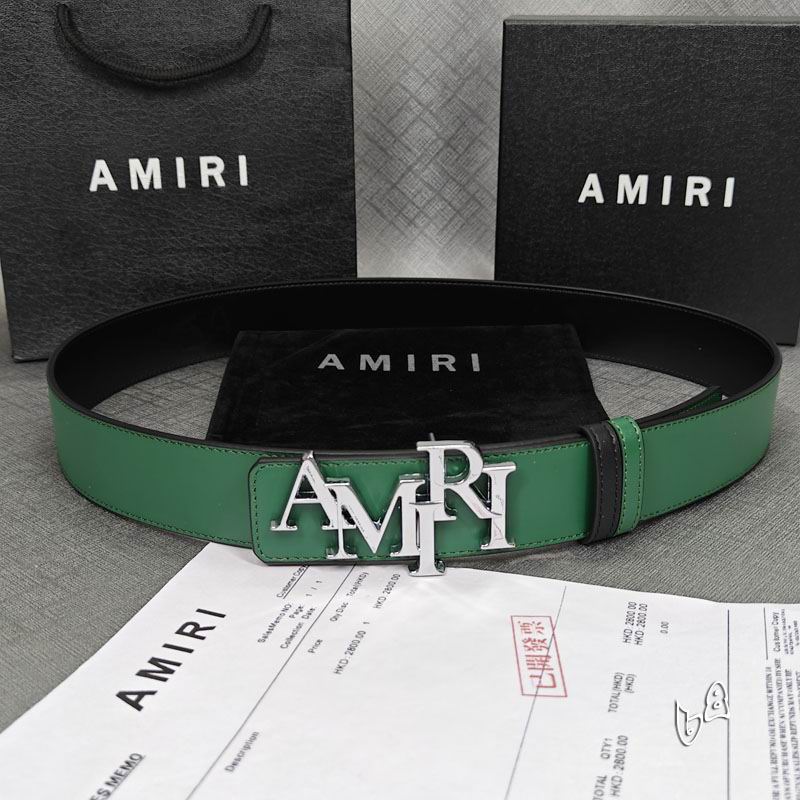 Amiri belt 38mmX90-125cm lb (30)