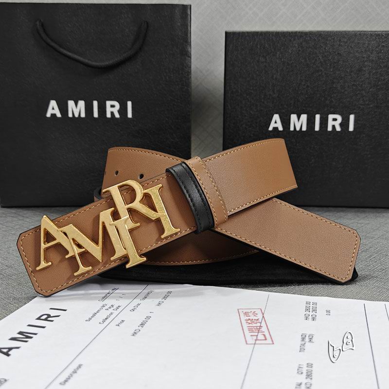 Amiri belt 38mmX90-125cm lb (35)