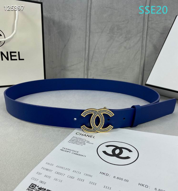 Chanel belt 30mmX95-125cm XH (41)