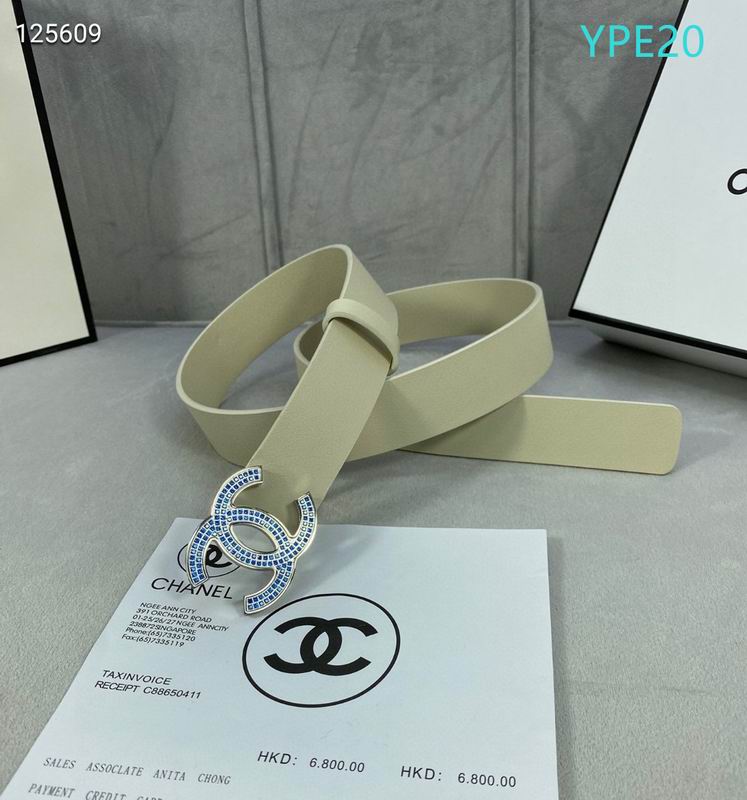 Chanel belt 30mmX95-125cm XH (48)
