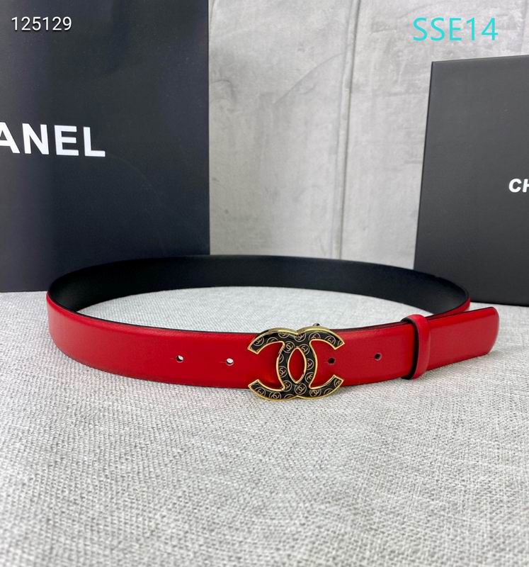 Chanel belt 30mmX95-125cm XH (55)