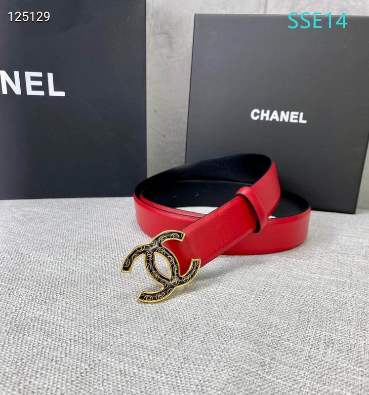 Chanel belt 30mmX95-125cm XH (56)