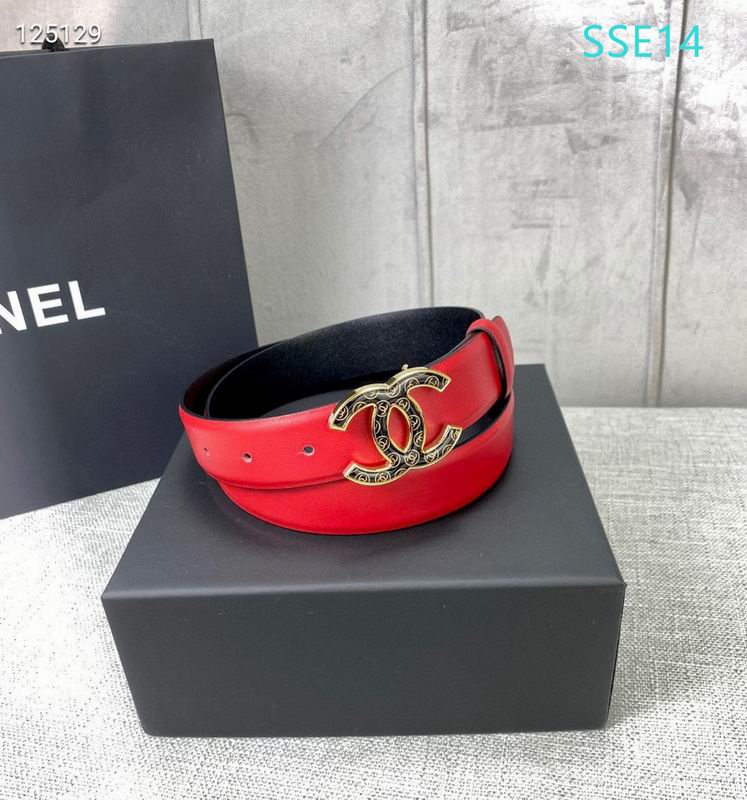 Chanel belt 30mmX95-125cm XH (58)