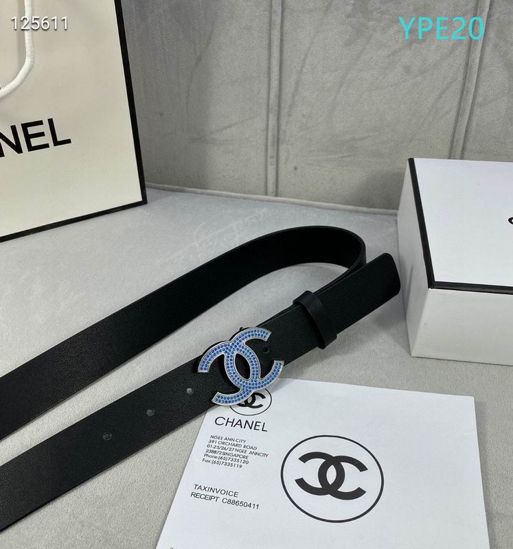 Chanel belt 30mmX95-125cm XH (62)