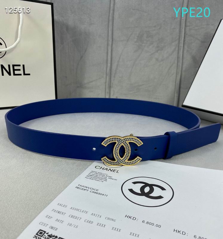 Chanel belt 30mmX95-125cm XH (73)