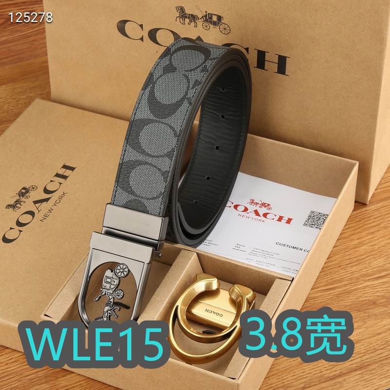 Coach belt 38mmX95-125cm XH (105)