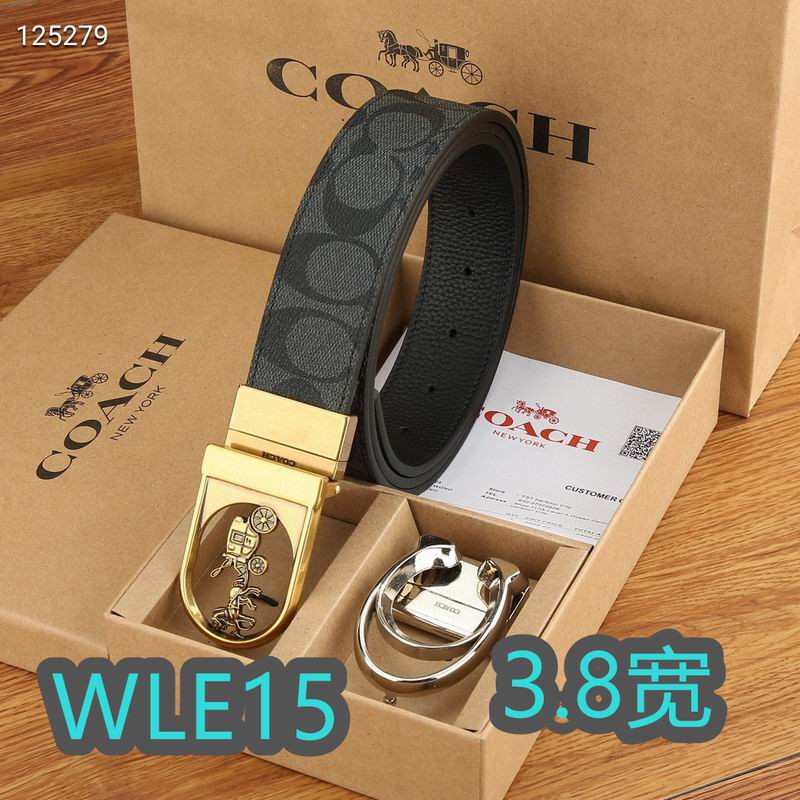 Coach belt 38mmX95-125cm XH (108)