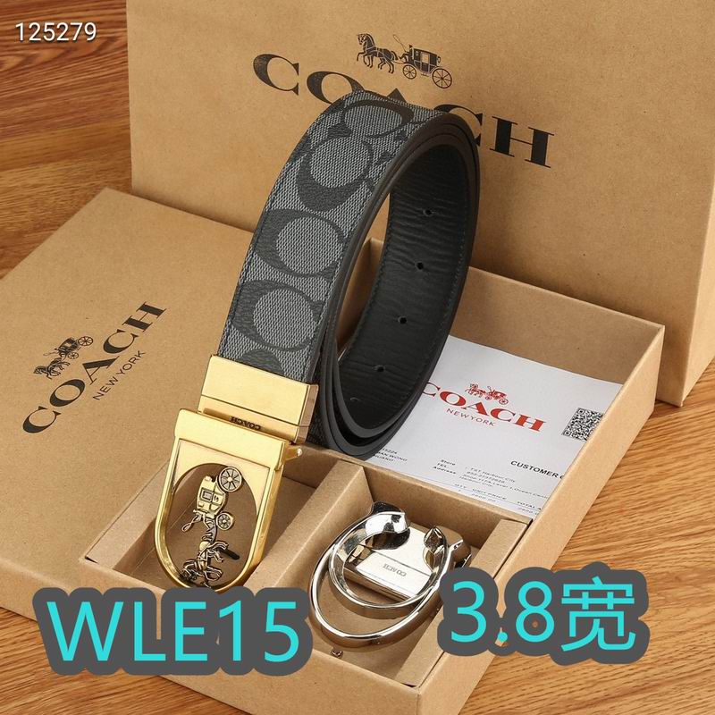 Coach belt 38mmX95-125cm XH (109)