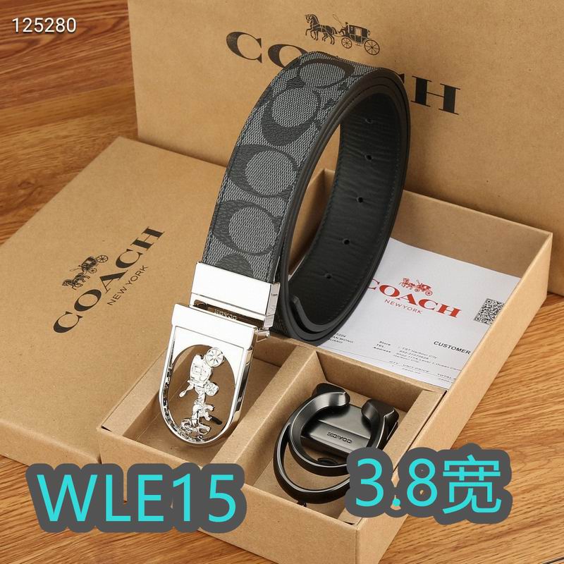 Coach belt 38mmX95-125cm XH (116)