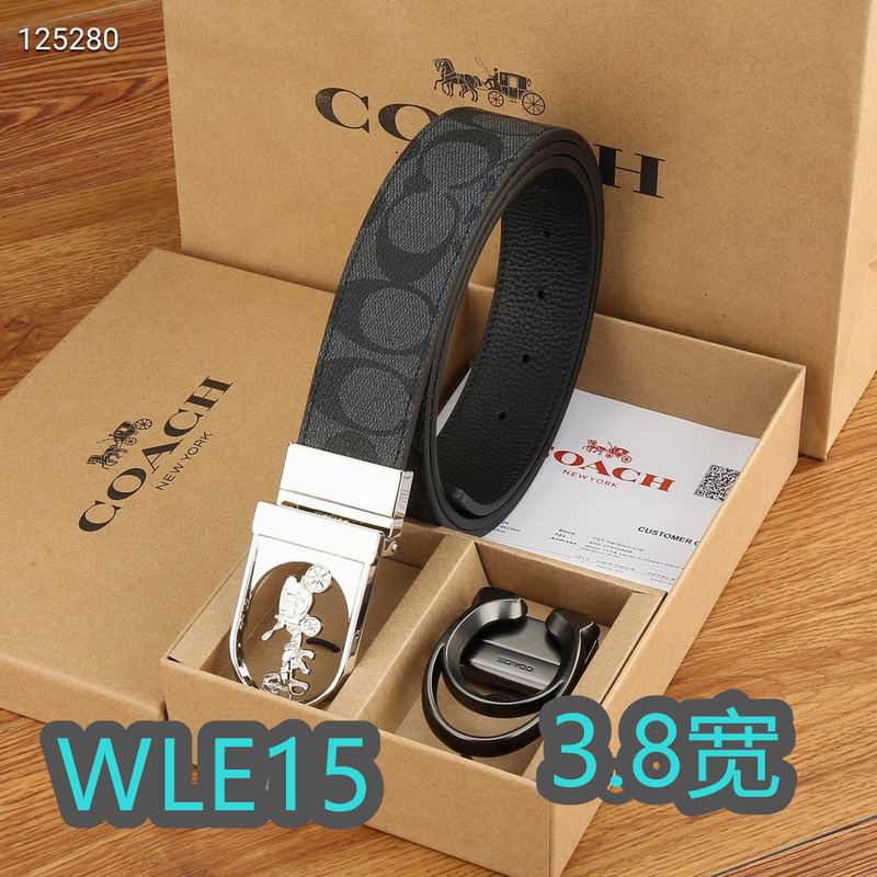 Coach belt 38mmX95-125cm XH (117)