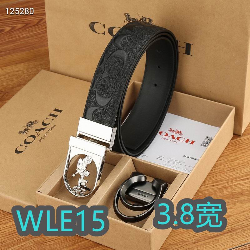 Coach belt 38mmX95-125cm XH (118)