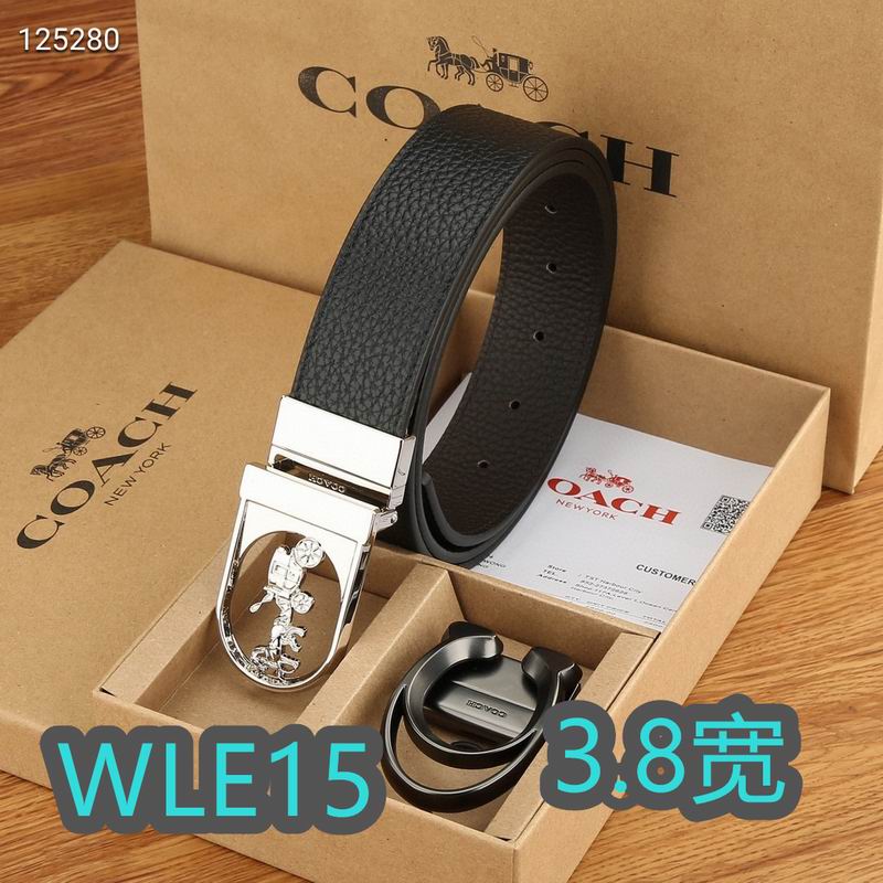 Coach belt 38mmX95-125cm XH (119)