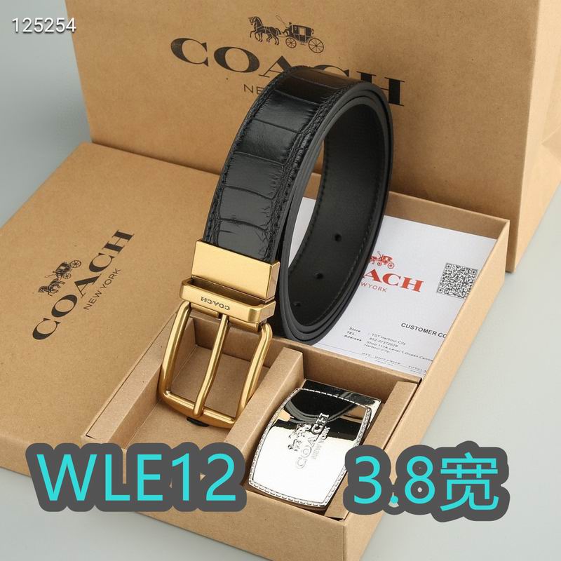 Coach belt 38mmX95-125cm XH (18)