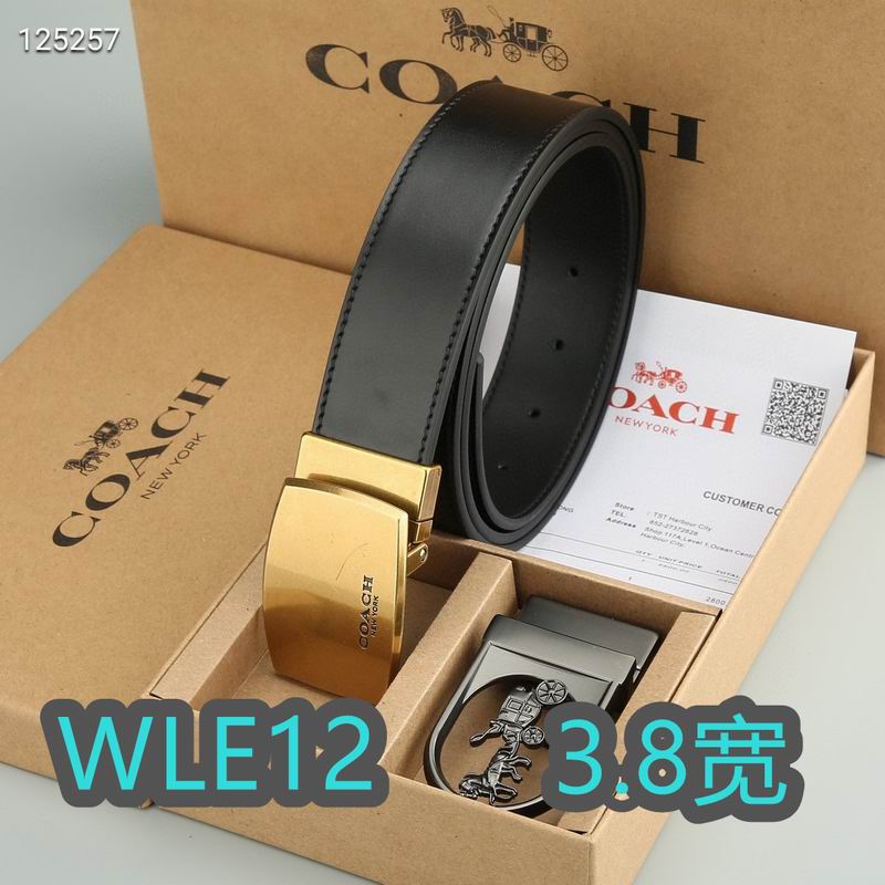 Coach belt 38mmX95-125cm XH (40)