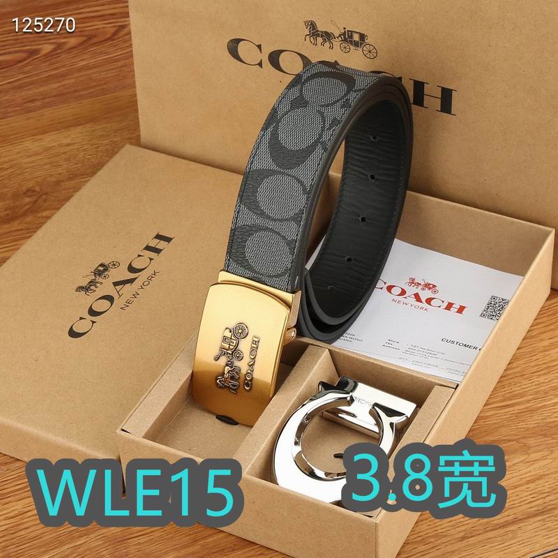 Coach belt 38mmX95-125cm XH (42)