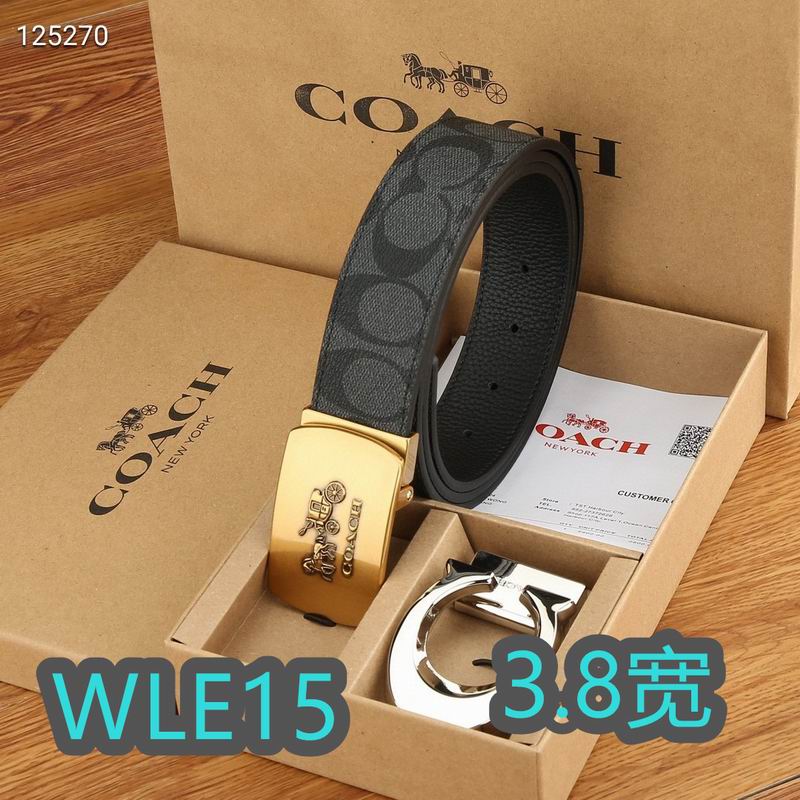 Coach belt 38mmX95-125cm XH (43)