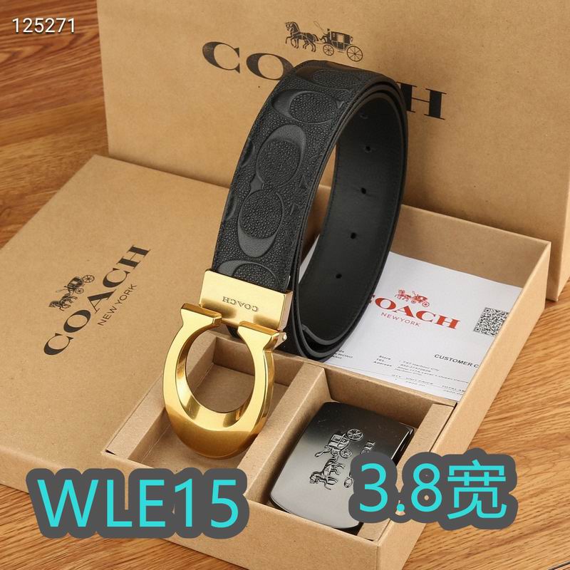 Coach belt 38mmX95-125cm XH (51)