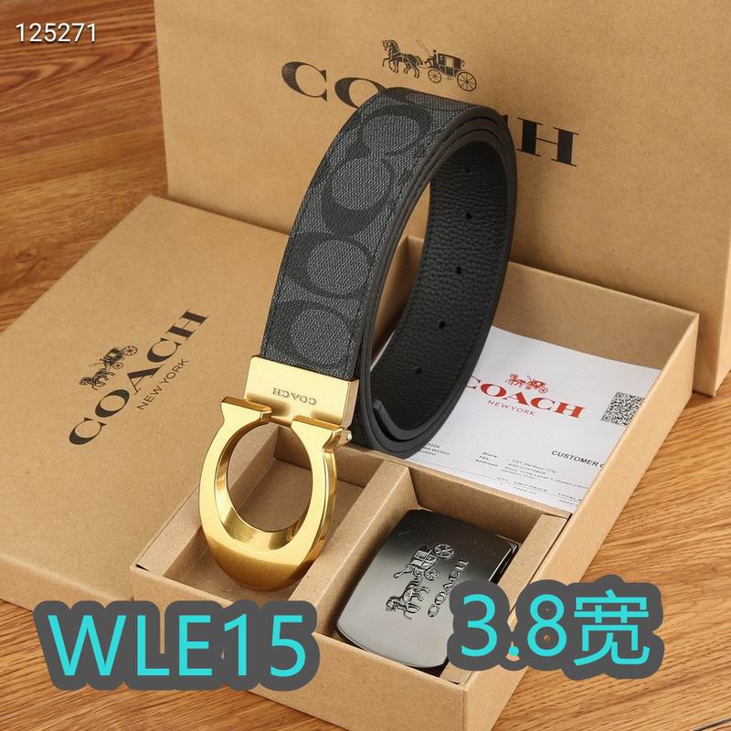 Coach belt 38mmX95-125cm XH (52)