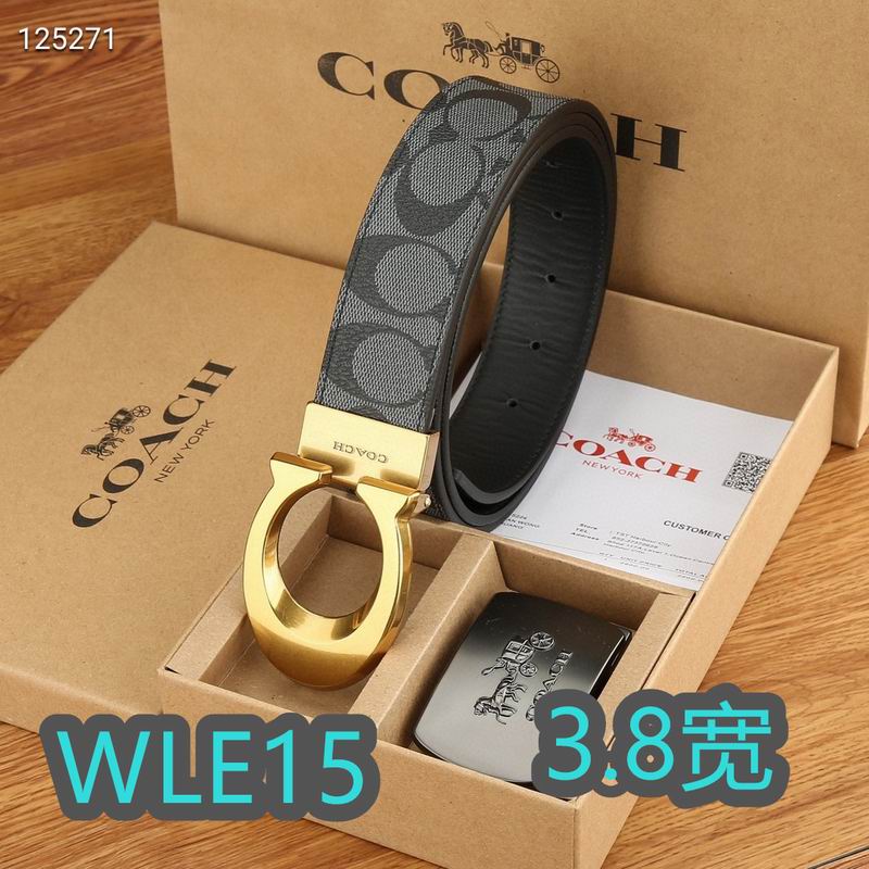 Coach belt 38mmX95-125cm XH (53)