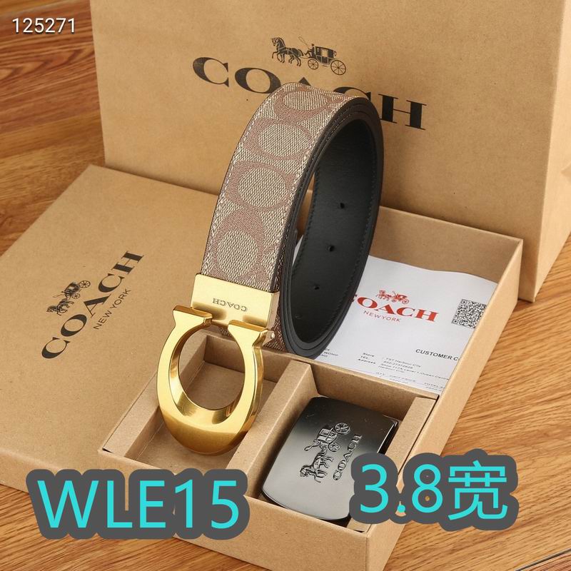 Coach belt 38mmX95-125cm XH (54)