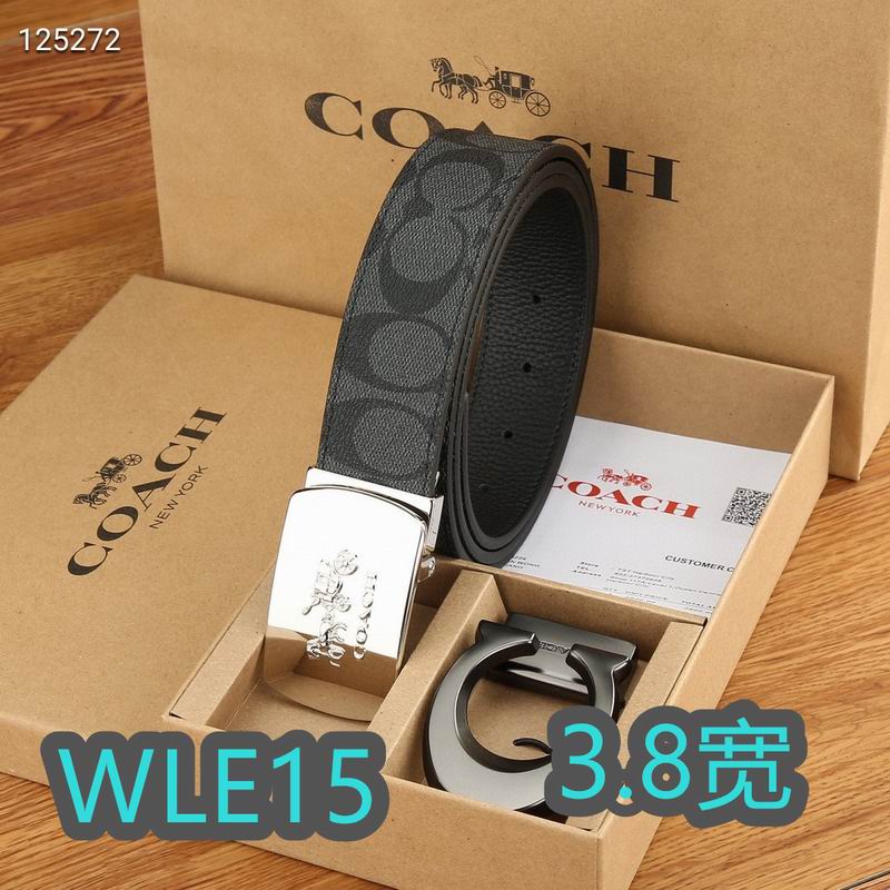 Coach belt 38mmX95-125cm XH (61)