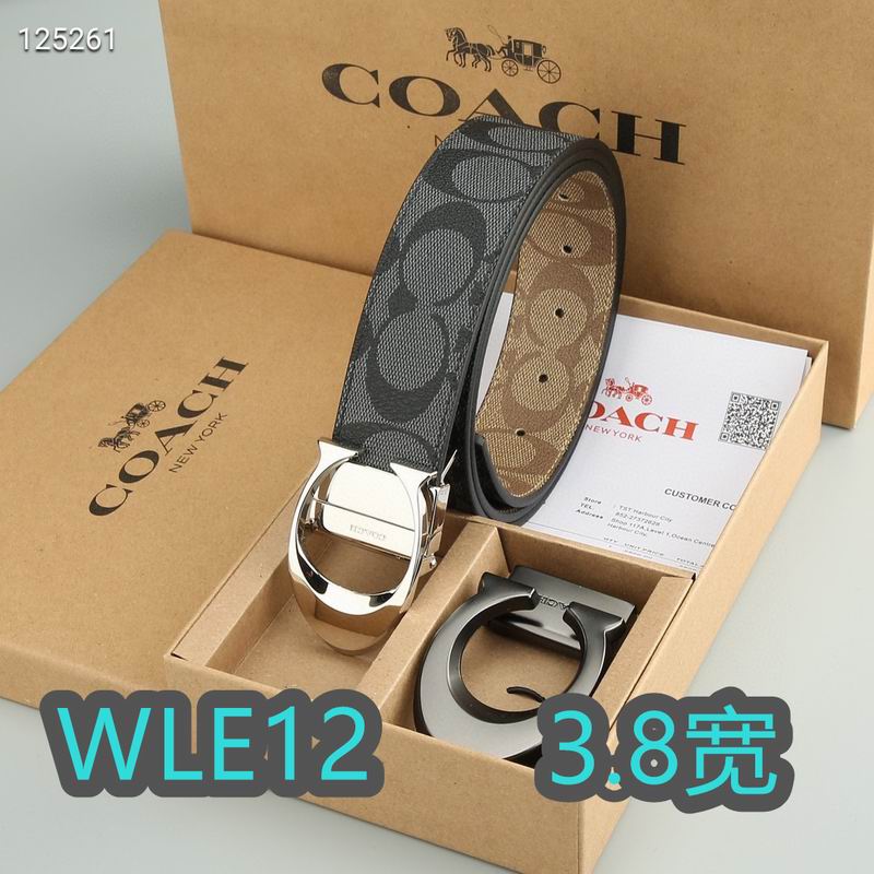 Coach belt 38mmX95-125cm XH (69)