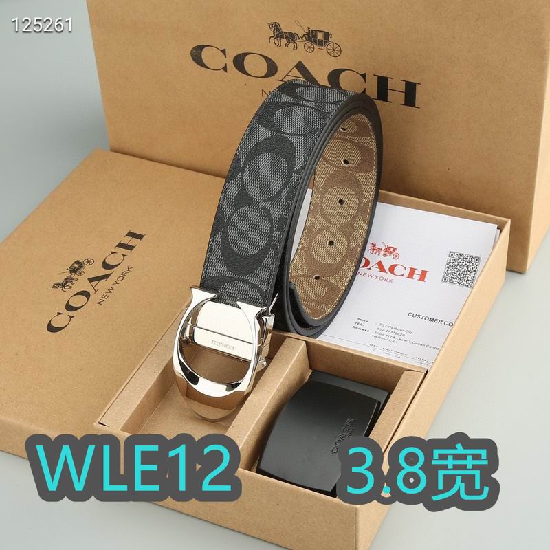 Coach belt 38mmX95-125cm XH (70)