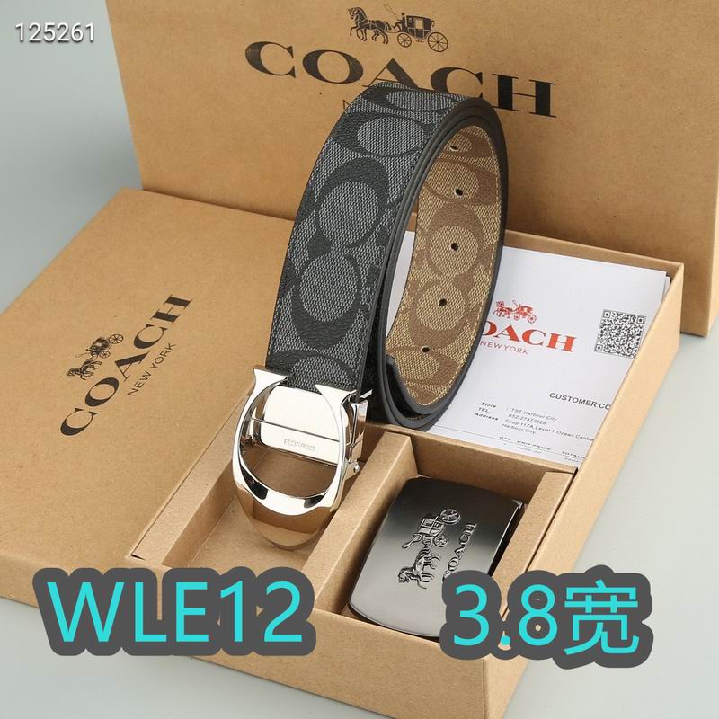 Coach belt 38mmX95-125cm XH (72)
