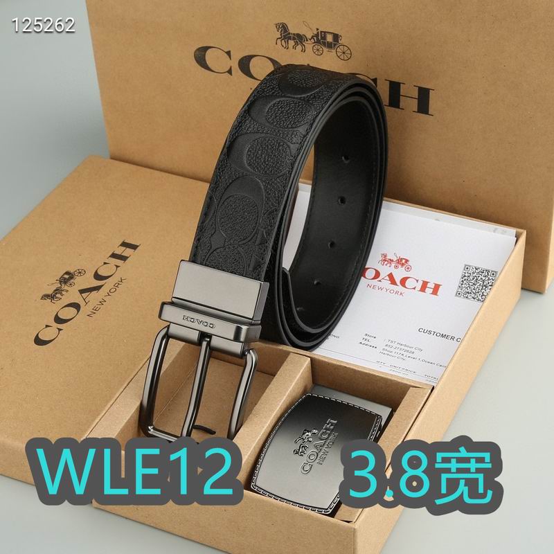 Coach belt 38mmX95-125cm XH (77)