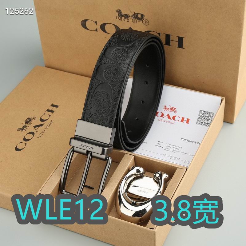 Coach belt 38mmX95-125cm XH (81)