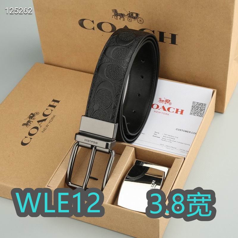 Coach belt 38mmX95-125cm XH (82)
