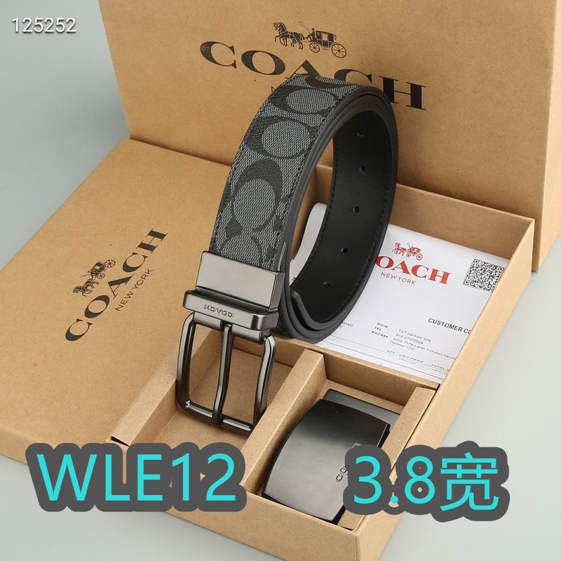 Coach belt 38mmX95-125cm XH (86)