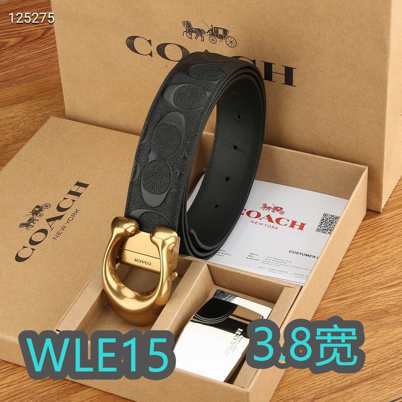 Coach belt 38mmX95-125cm XH (86)