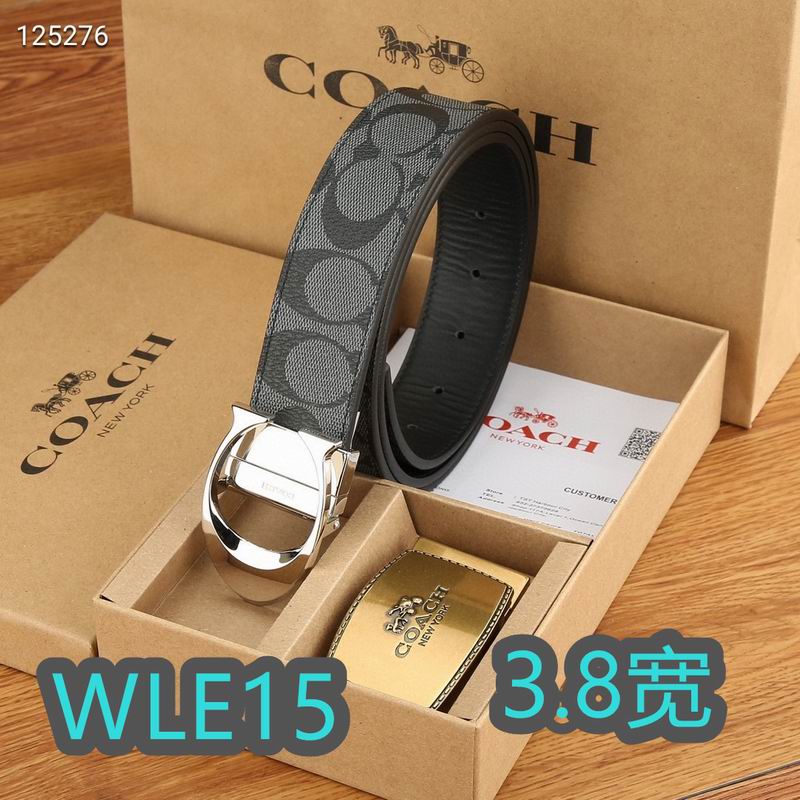 Coach belt 38mmX95-125cm XH (87)