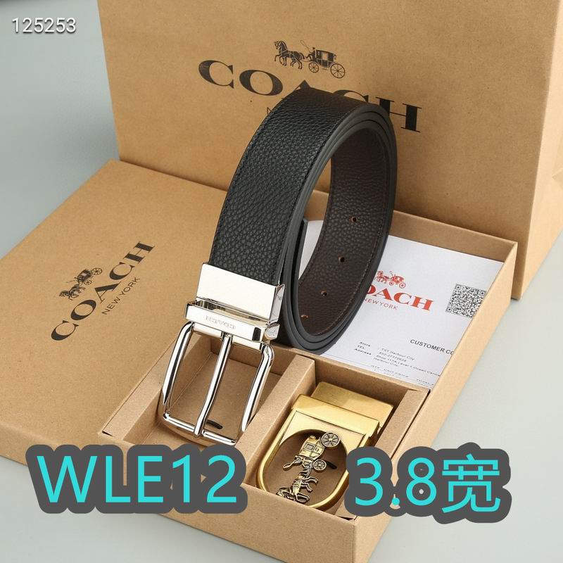 Coach belt 38mmX95-125cm XH (9)