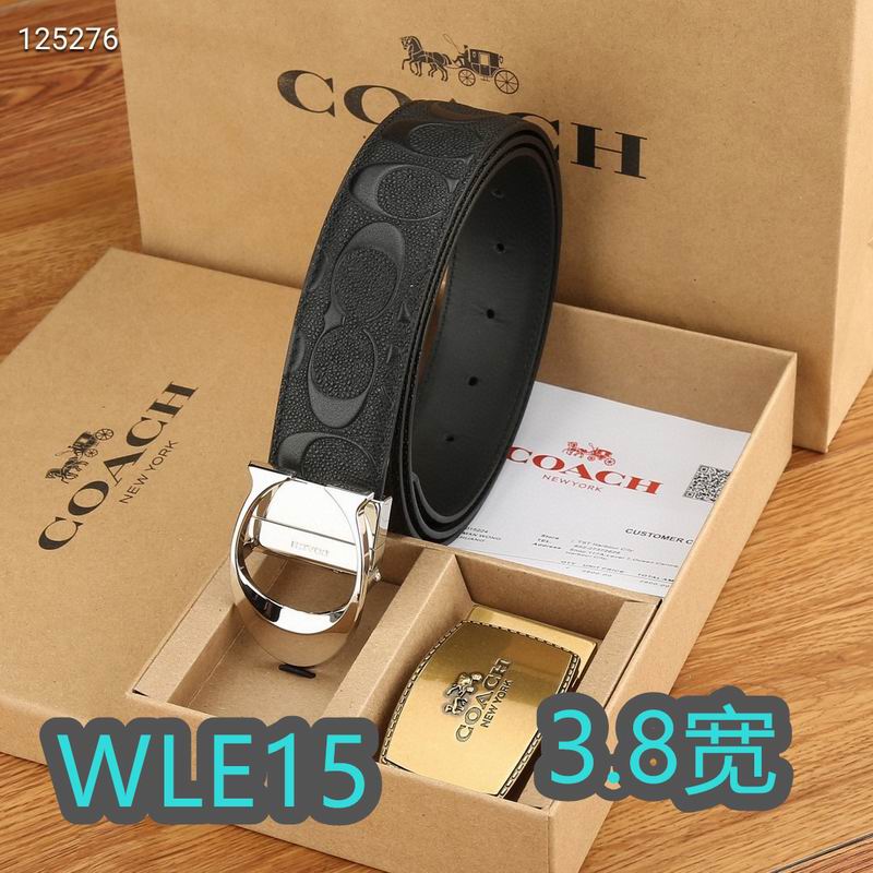 Coach belt 38mmX95-125cm XH (91)