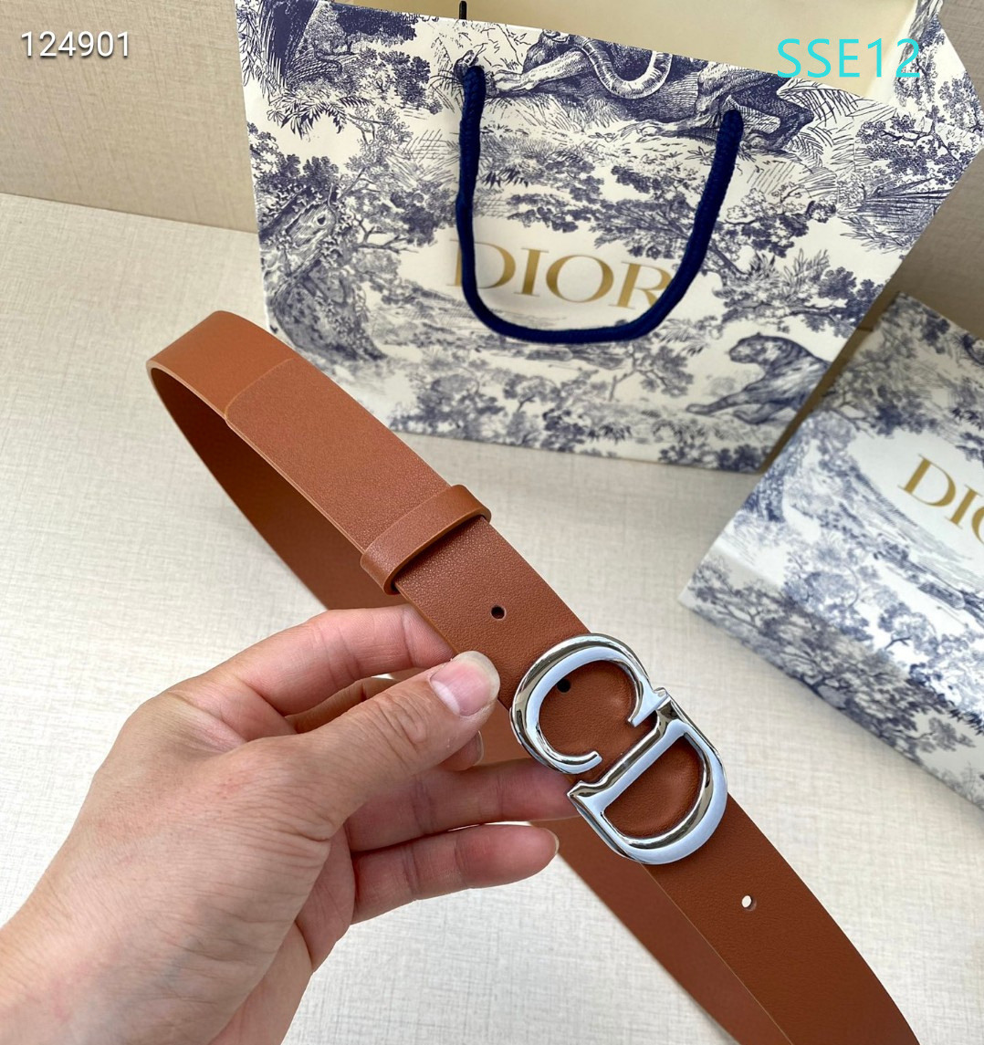 Dior belt 30mmX95-115cm XH (1)