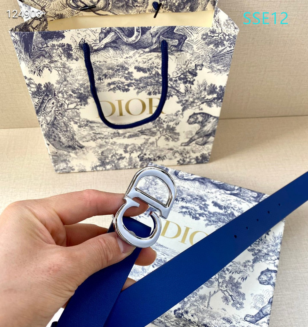 Dior belt 30mmX95-115cm XH (22)