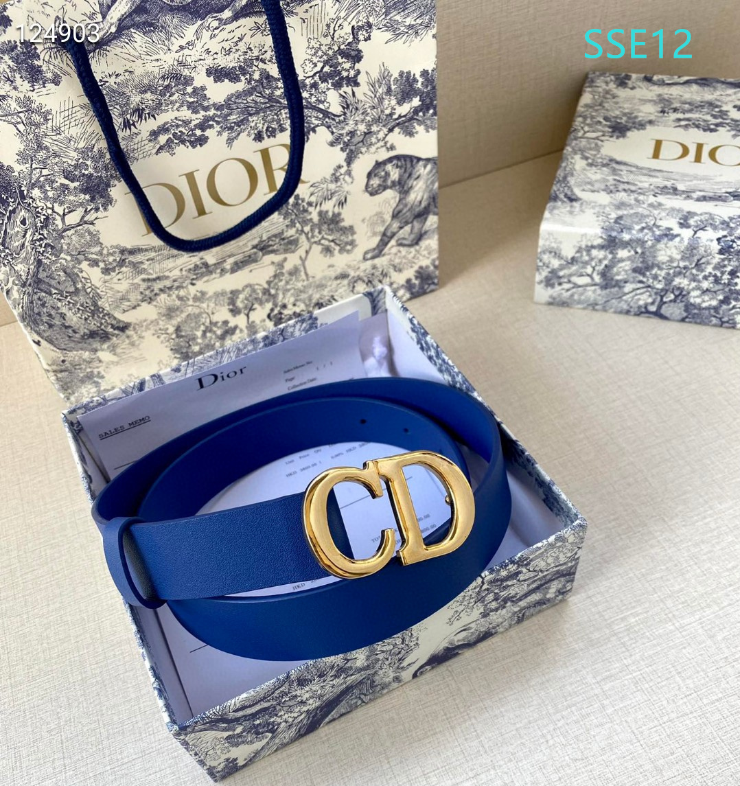 Dior belt 30mmX95-115cm XH (25)
