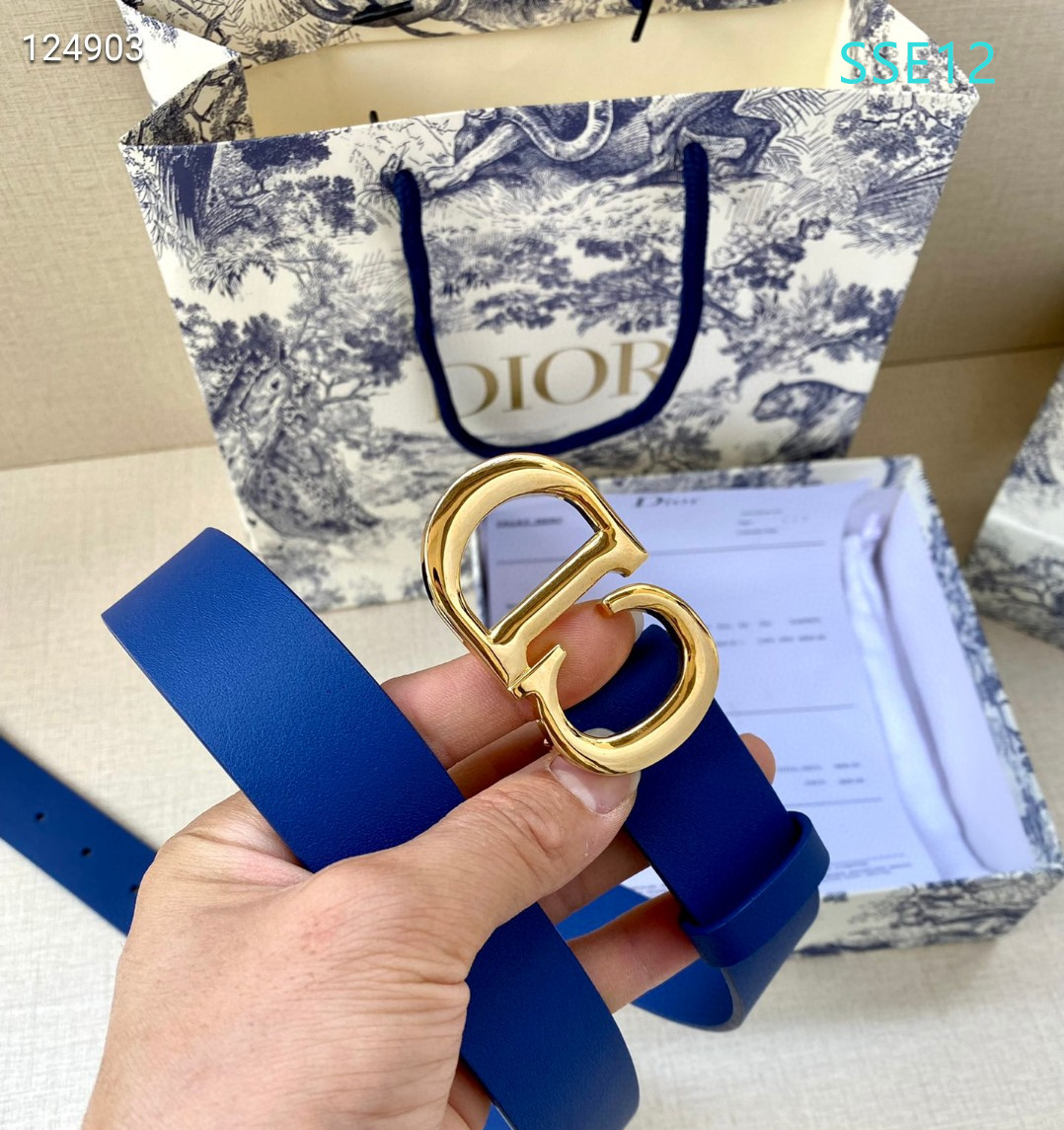 Dior belt 30mmX95-115cm XH (26)